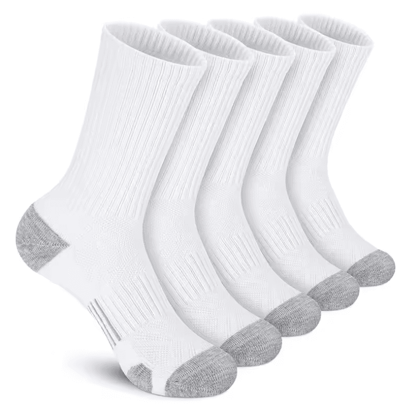CloudStep Cushion Crew Socks (5-Pack)