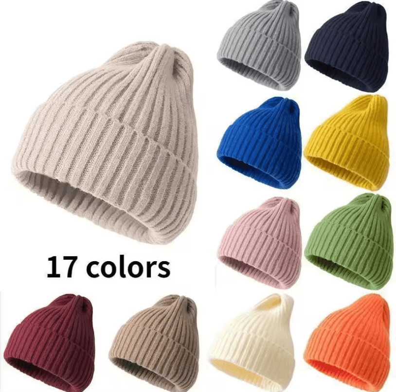 CozyKnit Ribbed Beanie