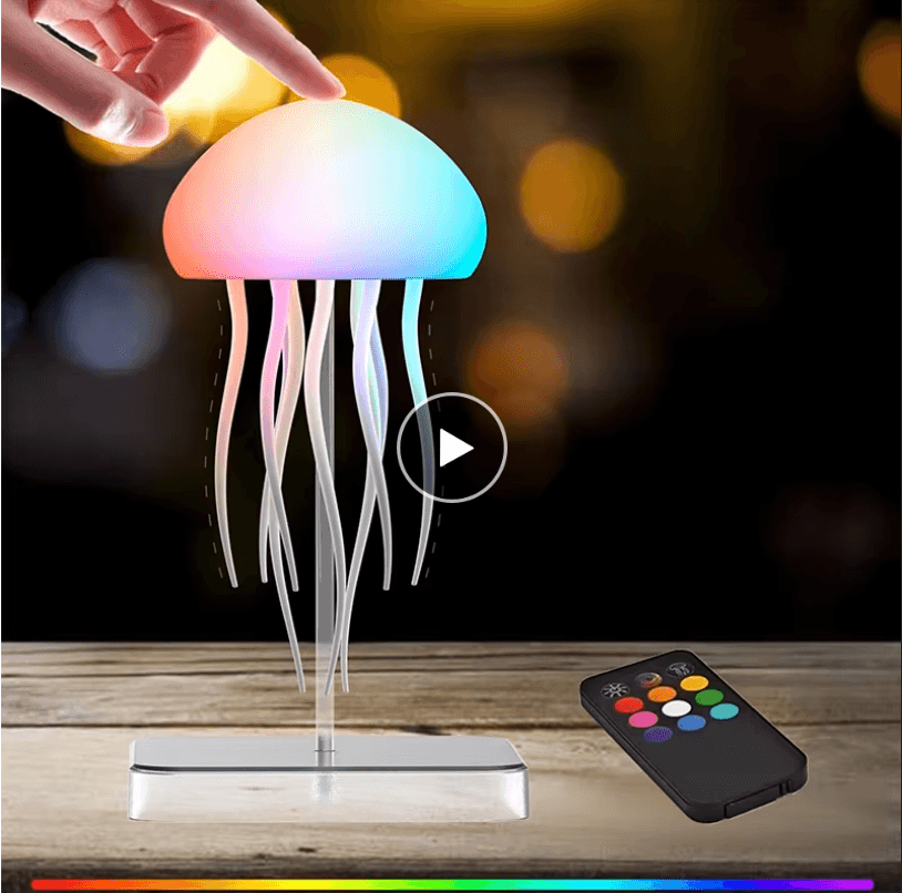 GlowTide Jellyfish Mood Lamp