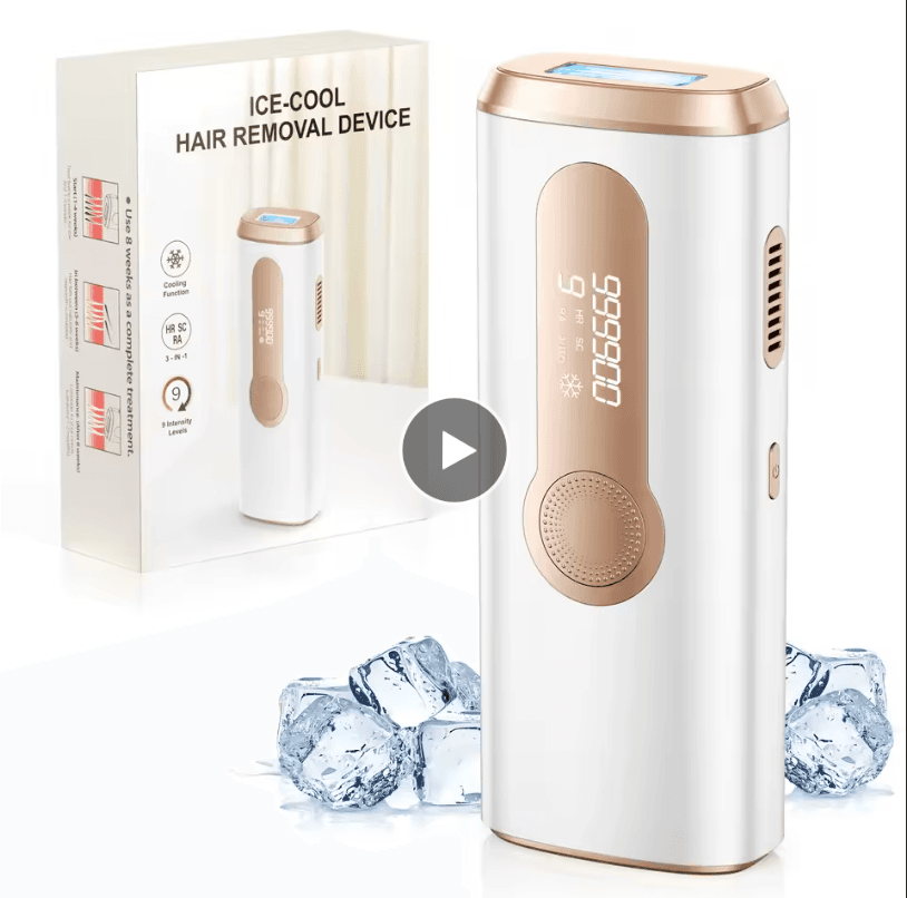 PureBright Ice-Cooling 3-in-1 IPL Hair Removal Device