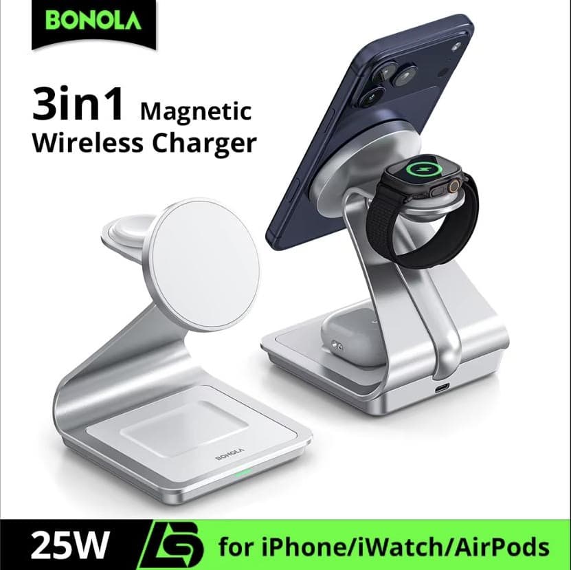 SnapCharge 3-in-1 Magnetic Charging Stand