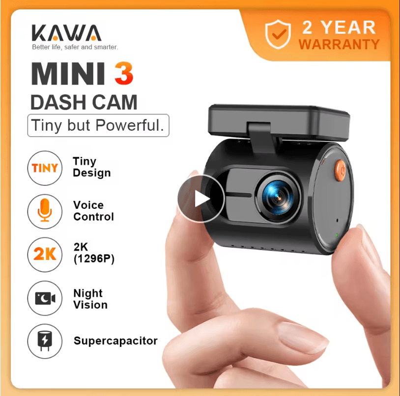 ClearView Mini Dash Cam 2K